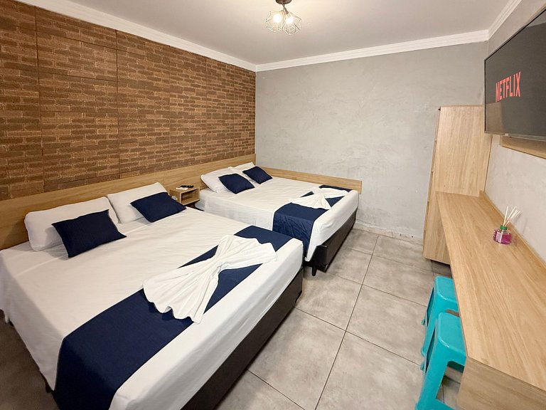 Suite com Hidro Aquecida no Marmeu Tombo