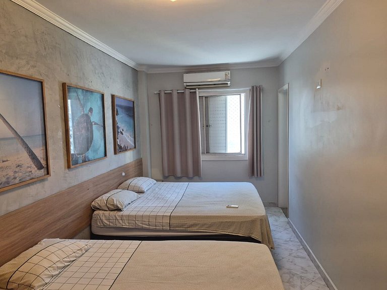 Cobertura de 3 quartos com hidromassagem e vista do por-do-s